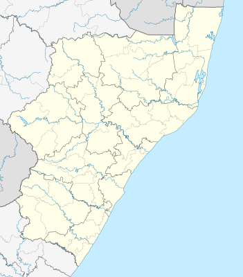 Location map South Africa KwaZulu-Natal