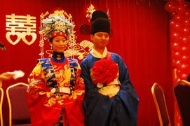 Chinese traditional wedding clothing, Ming Dynasty style