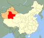 China Xinjiang Bayingolin.svg