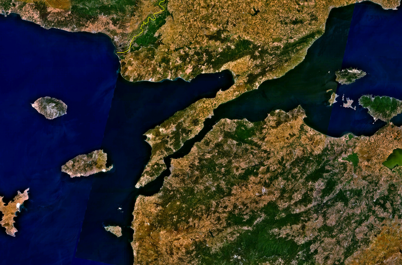 ملف:Gallipoli peninsula from space.png
