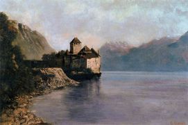Gustave Courbet, Le Château de Chillon (1874)