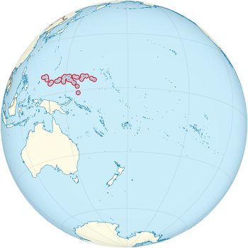 موقع the Federated States of Micronesia