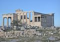 The Erechtheion on the Acropolis of Athens, late 5th century BC.