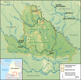 Parque Nacional Natural Chiribiquete map en.png