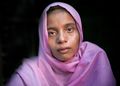 Hasina (21) witnessed the murder of more than 50 neighbours by the Myanmar Army, experienced extensive torture and was very lucky to survive.