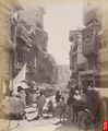 Street scene of Lahore, 1890s.