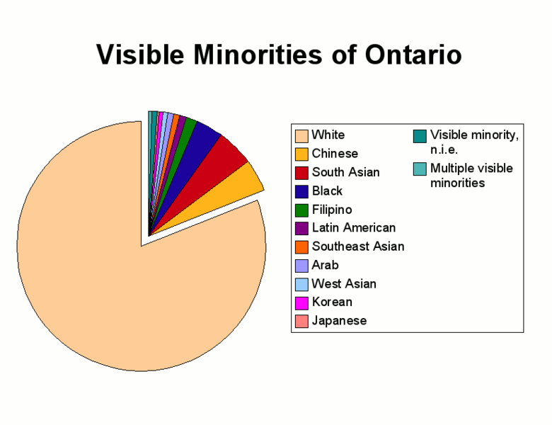 ملف:Visible Minorities of Ontario.png