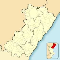 Villarreal is located in Province of Castellón