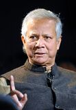 Nobel Peace Prize-winning social entrepreneur Muhammad Yunus (PhD, 1971)