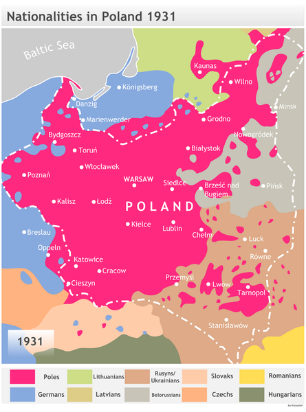 ملف:Nationalities in Second Polish Republic ca. 1931.png