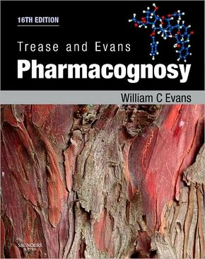 Pharmacognosy Trease&Evans 16th ed 2009 cover.jpg