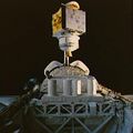 RCA Satcom K1 placed into orbit by the Space Shuttle Columbia in 1986.