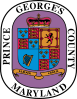 الختم الرسمي لـ مقاطعة پرنس جورج