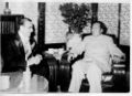 الزعيم ماو زدونگ في حوار مع السفير المصري حسن رجب، 17 سبتمبر 1956.