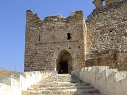 مدخل قلعة شيزر