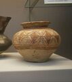 Painted jar, Late Halaf (5600ح. 5600–5200 BC), Chagar Bazar, Syria. British Museum.