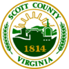 الختم الرسمي لـ Scott County