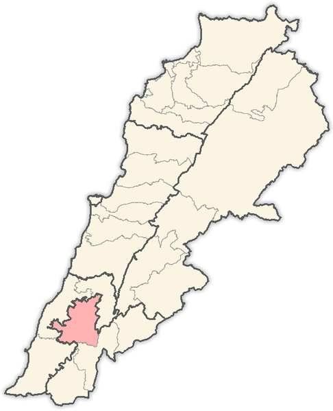 ملف:Lebanon districts Nabatiye.png