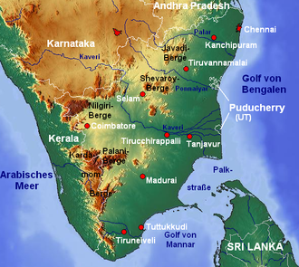 Tamil Nadu topo deutsch mit Gebirgen.png