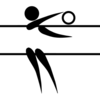Volleyball (indoor) pictogram.svg