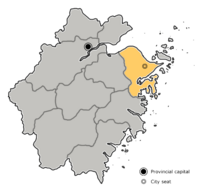 Ningbo in Zhejiang