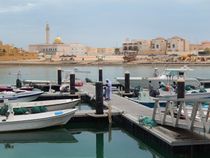 View of harbor in Al Khor City