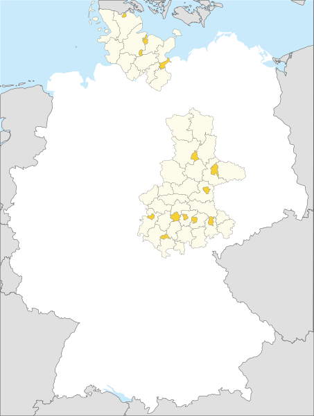 ملف:Landkreise, Kreise und kreisfreie Städte in Deutschland.svg