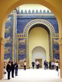 Ishtar Gate of Babylon in the Pergamon Museum, Berlin, ألمانيا