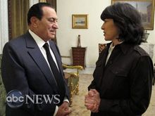 الرئيس مبارك في حديث مع إي بي سي نيوز 3 فبراير 2011.