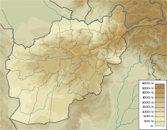 سد كجكي is located in أفغانستان