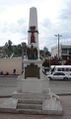 Monument to the Mexican participants of the Battle of Ambos Nogales located just south of the border on Calle Adolfo López Mateos in Nogales, Sonora.