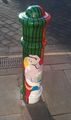 Bollard in the style of Le Rêve (The Dream) by Pablo Picasso