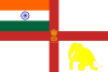 President's Colour of Indian Navy (until 2022).svg