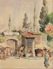 (1901), watercolor on paper, 350 × 270 مم. المتحف العربي للفن الحديث.