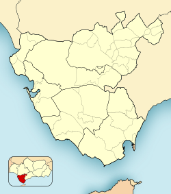 Jerez is located in مقاطعة قادس