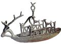 Nuragic ship model, Sardinia, 1000 BC