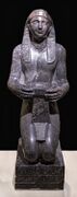 Ptolemaic period sculpture.