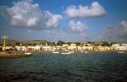 ميناء تاجورة في جيبوتي.