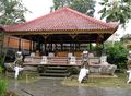 Bale gamelan pavilion within Puri Ubud compound