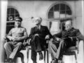 مؤتمر طهران، طهران، مملكة إيران، 1943