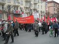 تظاهرات عيد العمال في Izhevsk، روسيا، 2008