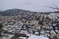 Mytilene in snow