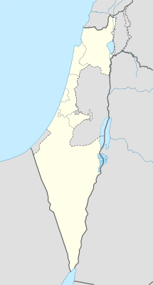 Location map Israel binyamin