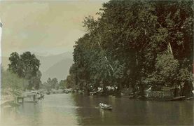 Jhelum River c. 1900; photo taken by Eugene Whitehead Esq.
