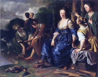 Diana and her nymphs, 1648.