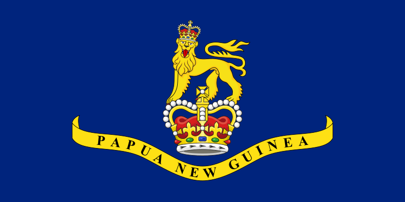 ملف:Flag of the Governor-General of Papua New Guinea.svg