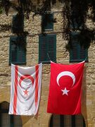 Flag of Turkey and Northern Cyprus
