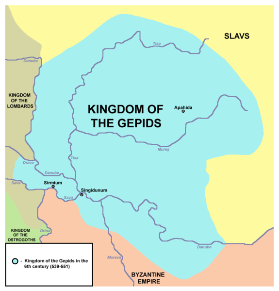 ملف:Gepid kingdom 6th century.png