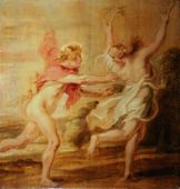 Apollon et Daphné by Rubens, c. 1636 (Musée Bonnat, Bayonne)