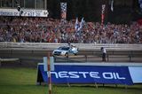 Rally Finland held in Central Finland is the fastest event of the World Rally Championship
